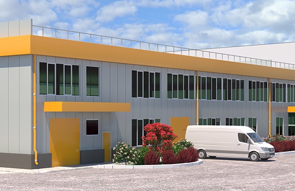 Проект производственного корпуса, Москва